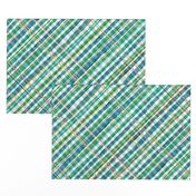 Ambrosia Plaid (teal)