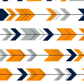 Arrows Orange/Navy/Grey (90)