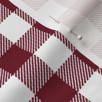 buffalo plaid // buffalo check fabric buffalo check tartan gingham plaid trend - maroon