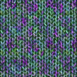 Lavender Fields Knit Stitch
