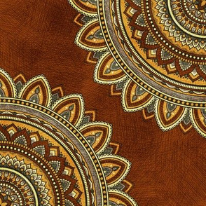 Golden Mandala - Rust