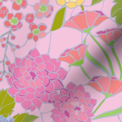Mosaic Garden - Rose Quartz