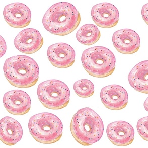 Pink Sprinkled Donuts For Days