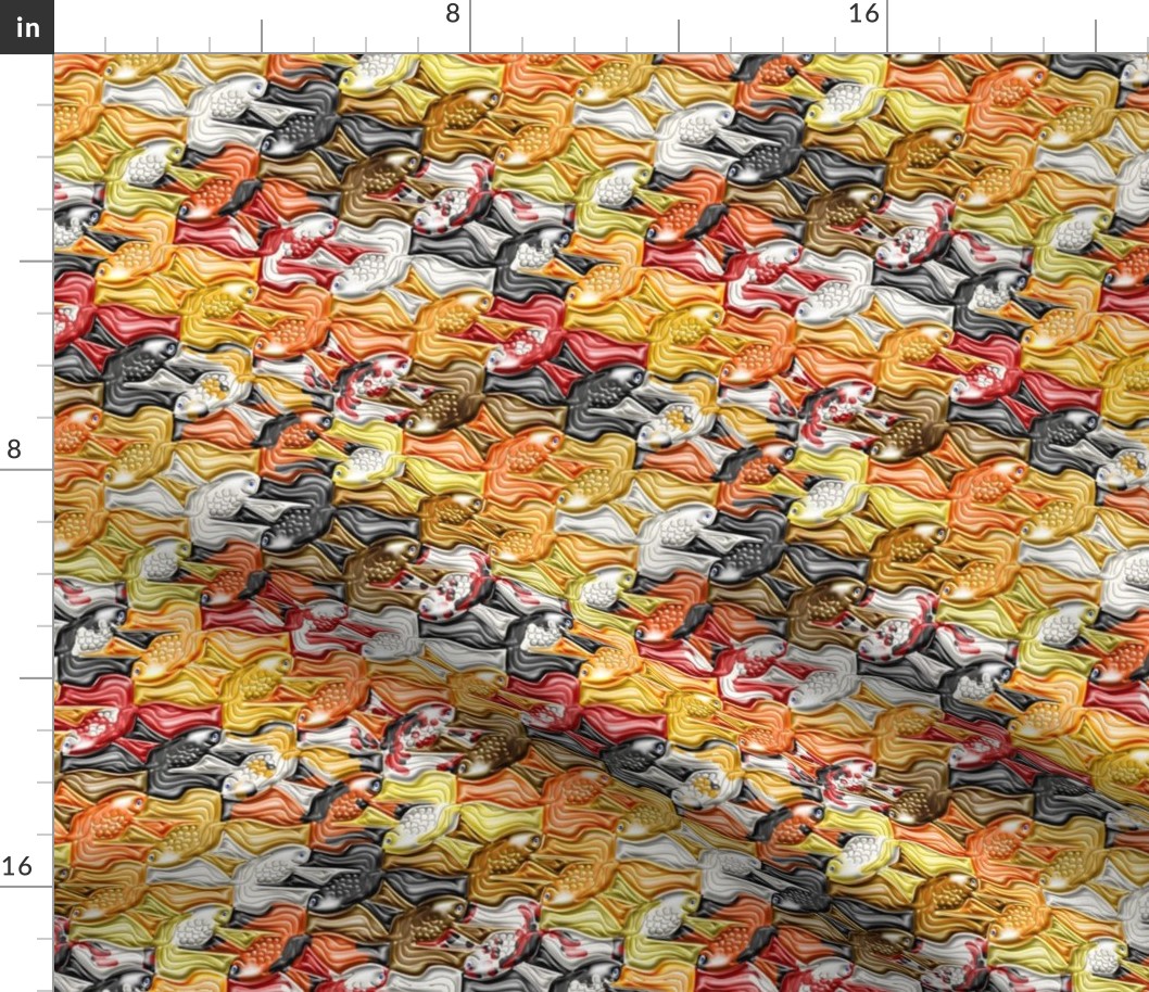 Fancy Goldfish Tessellation 2