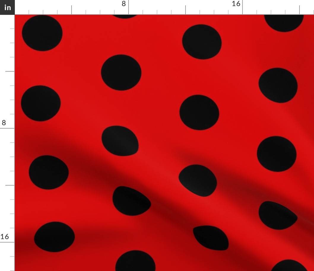 LadyBug Costume Fabric