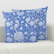 William Morris ~ Wild Tulip ~ Retreat Blue and White