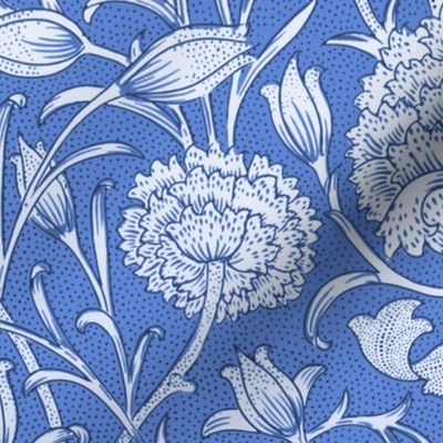 William Morris ~ Wild Tulip ~ Retreat Blue and White