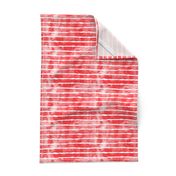 distressed red stripes