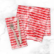 distressed red stripes