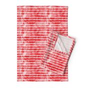 distressed red stripes