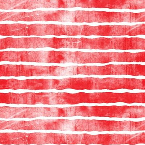 distressed red stripes