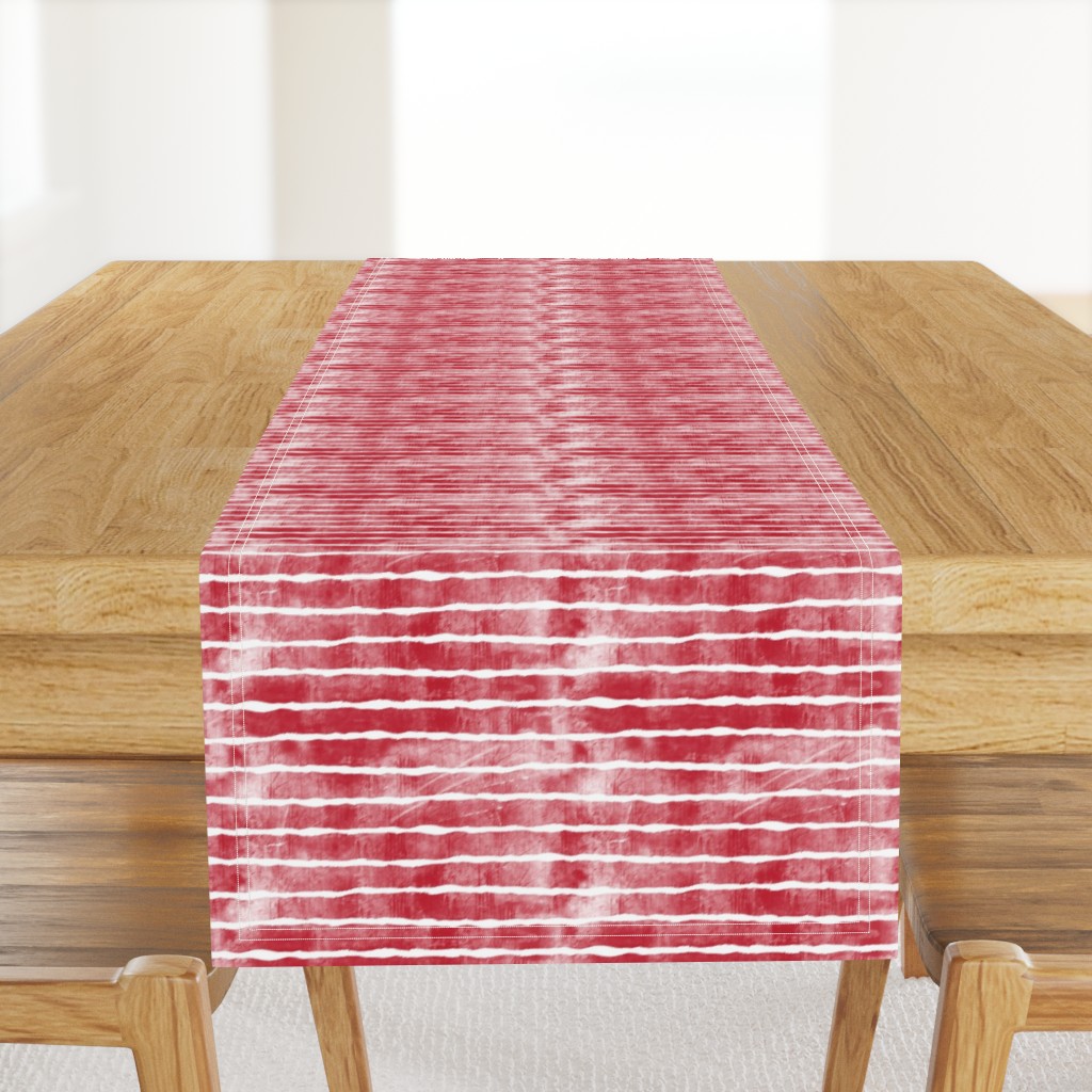 distressed dark red stripes