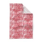 distressed dark red stripes