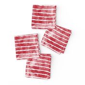 distressed dark red stripes