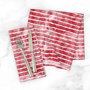 distressed dark red stripes