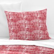 distressed dark red stripes