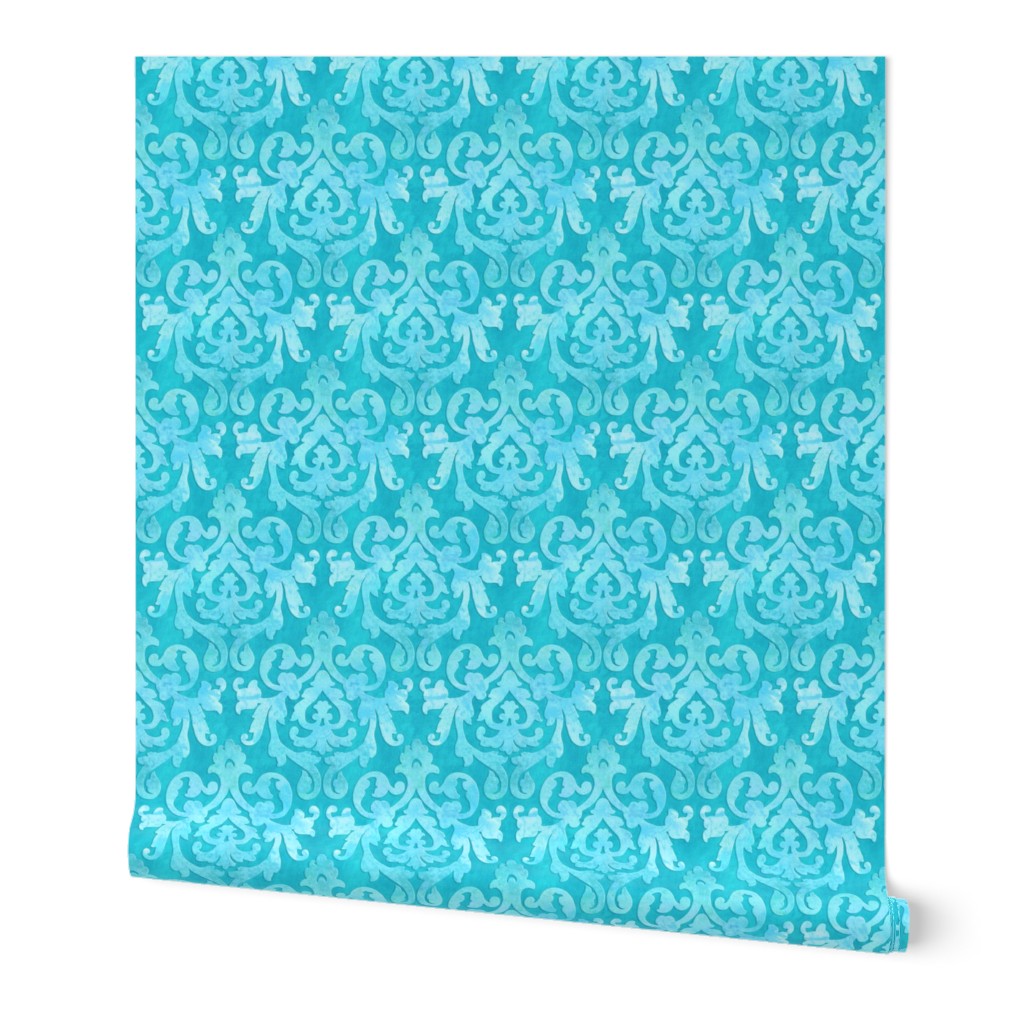 Aqua Damask Medium