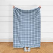 dark blue and white houndstooth | medium