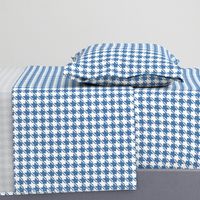 dark blue and white houndstooth | medium