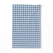 dark blue and white houndstooth | medium