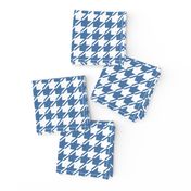 dark blue and white houndstooth | medium