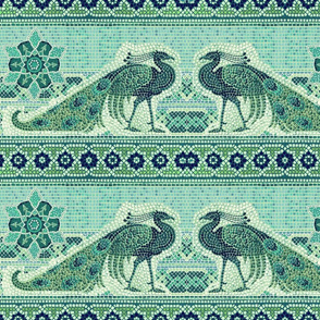 Peacock 50 (reflection)