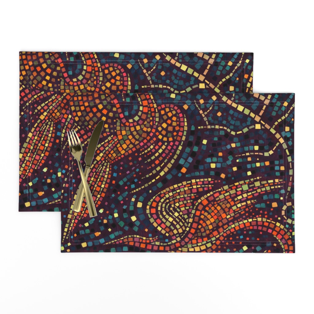 Mosaic Cranes