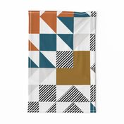 woodland puzzle wholecloth