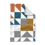 woodland puzzle wholecloth