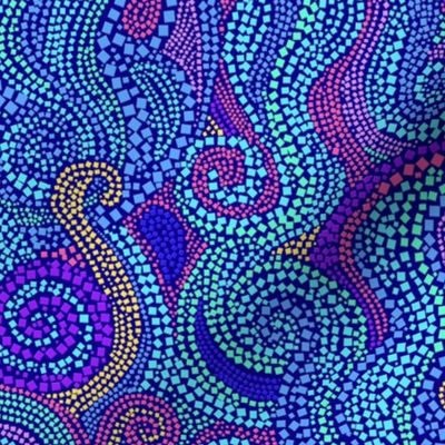 Mosaic Waterwhirls