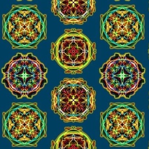 Glowing Mandalas small