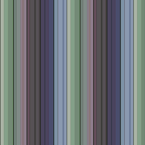  Multi-colored striped pattern . 2 