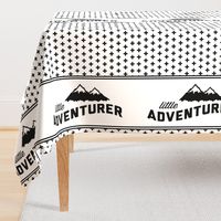 Little Adventurer - lovey layout minky fabric