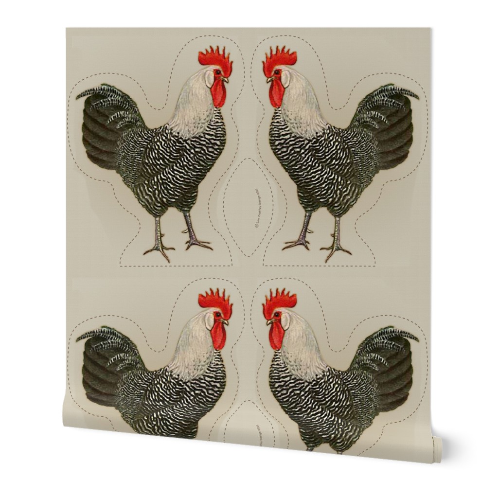 rooster pillow 