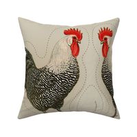 rooster pillow 