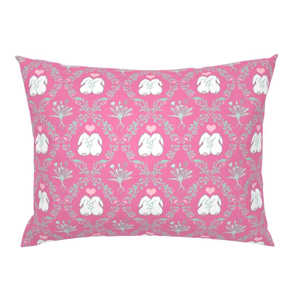 bunny love raspberry pink medium