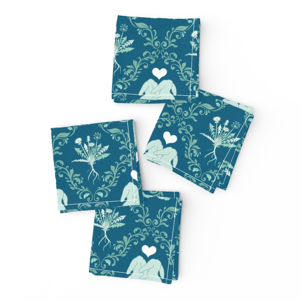 bunny love teal medium