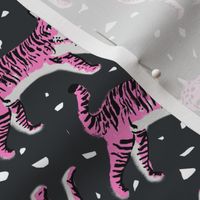 tigers fabric // tiger animal safari fabric andrea lauren - pink tigers