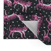 tigers fabric // tiger animal safari fabric andrea lauren - pink tigers