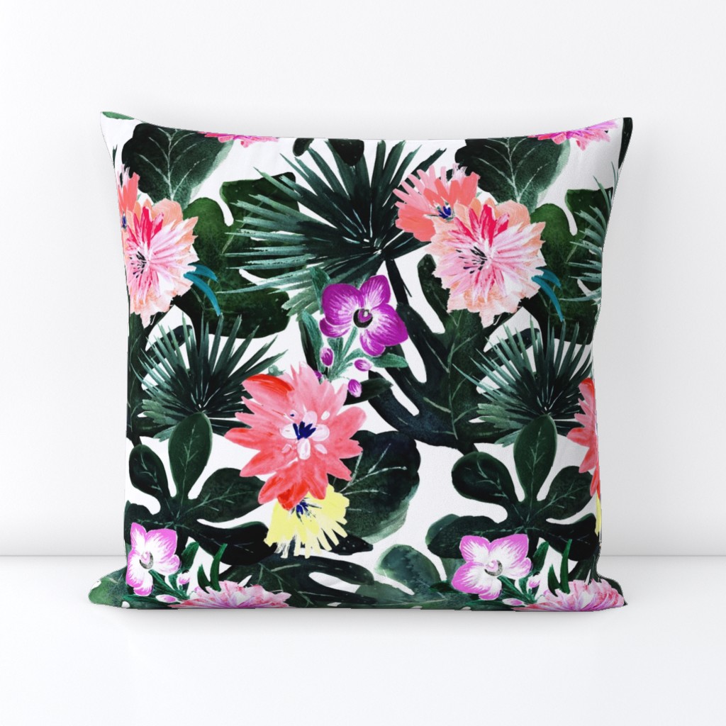 Lush Tropical Floral