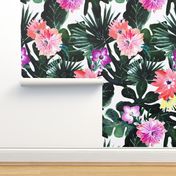 Lush Tropical Floral