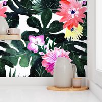 Lush Tropical Floral