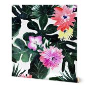 Lush Tropical Floral