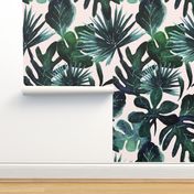 tropical Leaves Blush