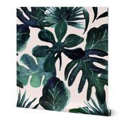 tropical Leaves Blush