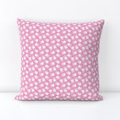 tiny octopus-with-sleepy-eyes-white-on-pink