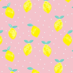 so fresh lemons - (light pink)