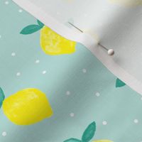 so fresh lemons - blue