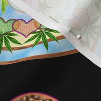 Marijuana Mandala 12x12