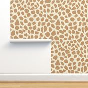 giraffe spot fabric neutral nursery safari animals design